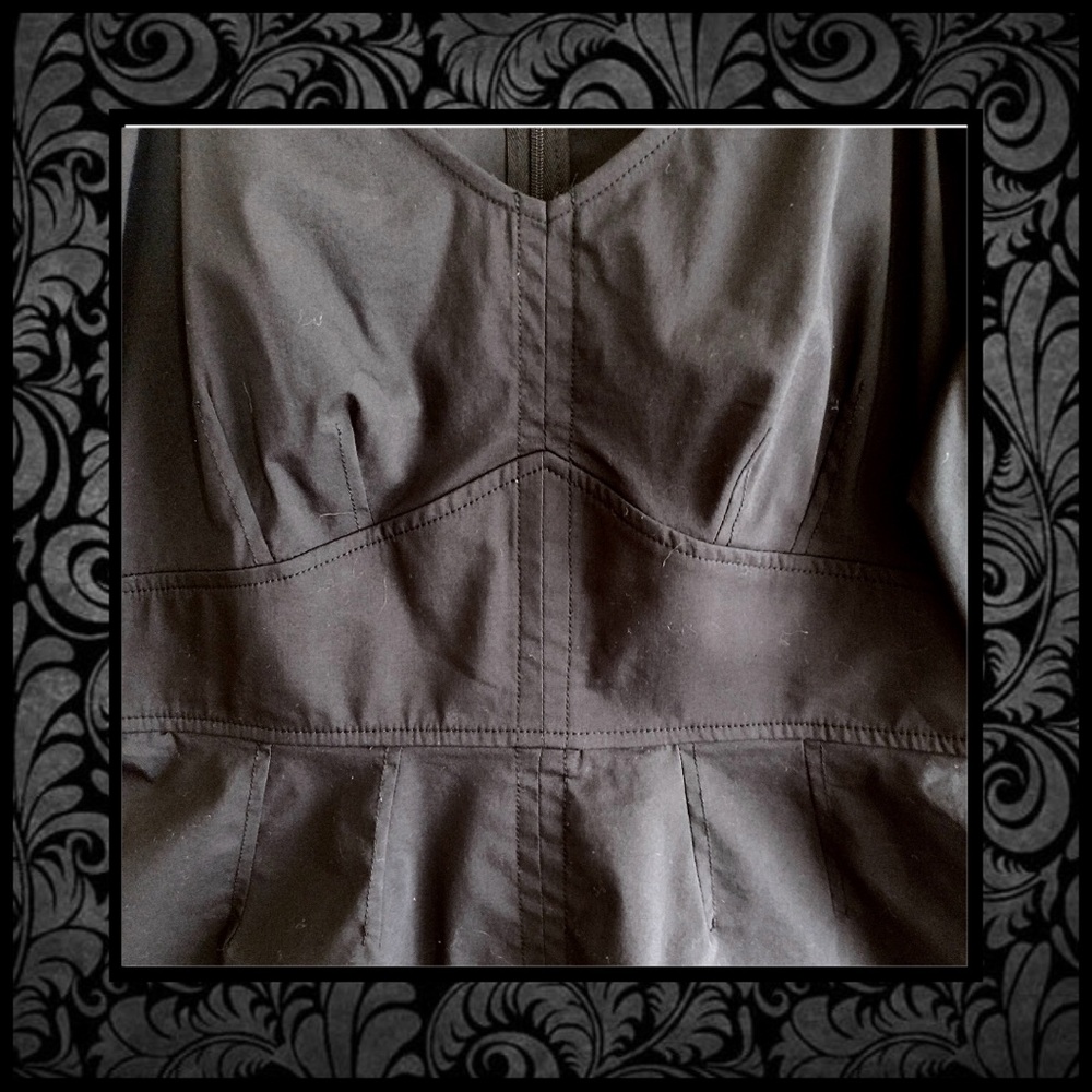 Belle Sky Cold Shoulder Poplin Blouse - Picture 3 of 3
